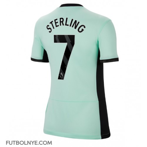 Camiseta Chelsea Raheem Sterling #7 Tercera Equipación para mujer 2023-24 manga corta